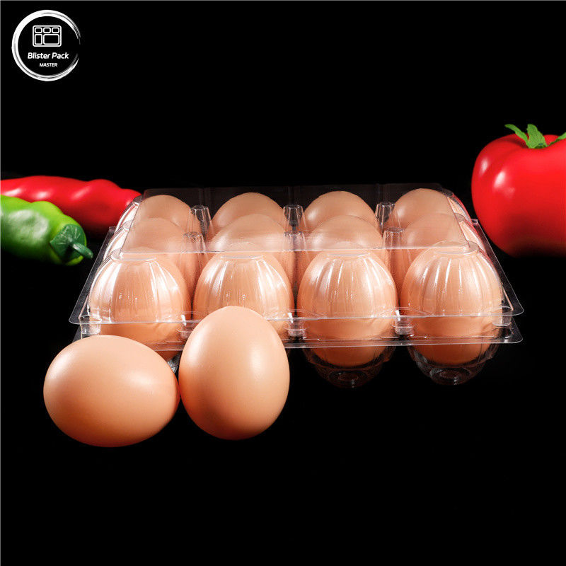 30 porte-œufs en plastique écologiques plateaux d'œufs de poulet durables pour les produits agricoles frais