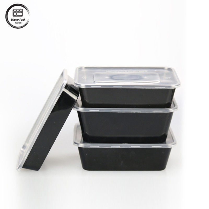 Micro-ondes PP boîte de plastique jetable avec couvercle Clea Multi-Taille 500ml à 1500ml