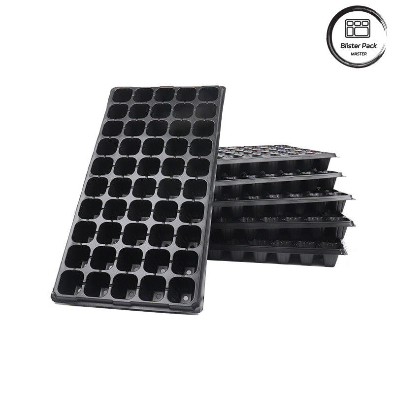 Plateaux de germination de semences multicellulaires durables de 21 à 128 cellules pour les légumes et les fleurs