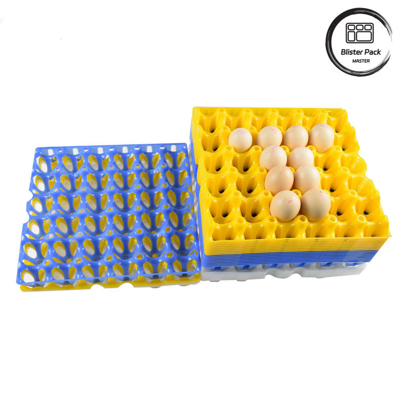 Emballage à 30 cellules en plastique pour les œufs de poule