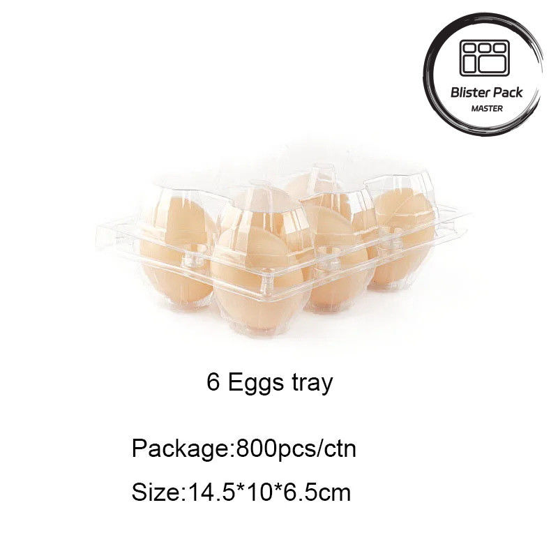 Plateau à œufs en plastique transparent 4 à 30 œufs Boîte à ampoules