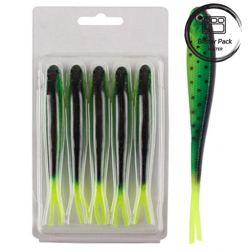 Emballage en PVC pour les hameçons de poisson appât durable appât de pêche