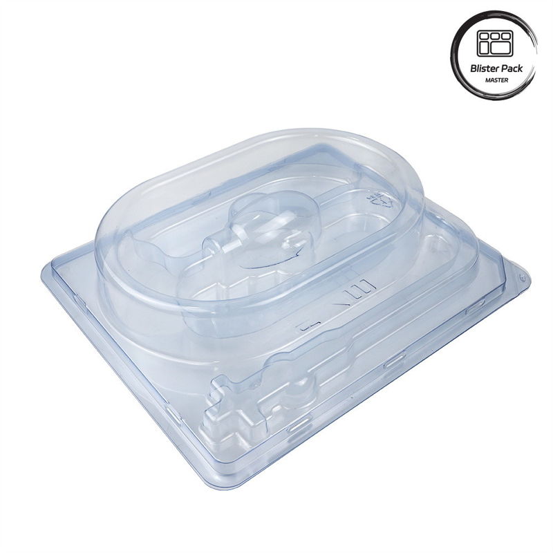Un plateau pour ampoules médicales PETG pour l'emballage des dispositifs - une solution de stockage durable et stérile