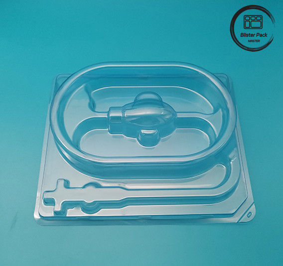 Un plateau pour ampoules médicales PETG pour l'emballage des dispositifs - une solution de stockage durable et stérile