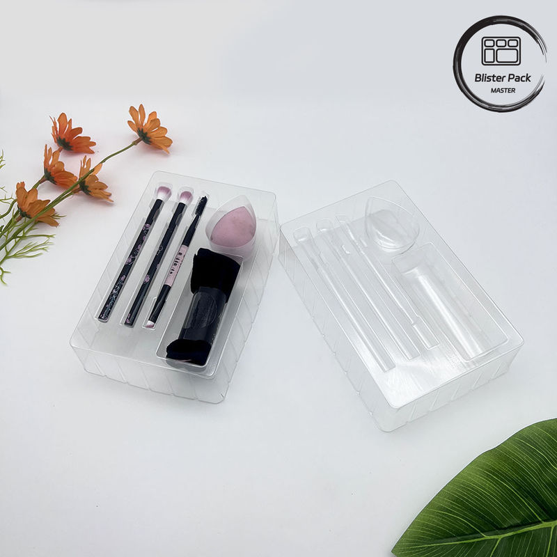 PP PVC PET plastique personnalisé Blister médical Packs MOQ bas pour les aliments médicaux et électroniques