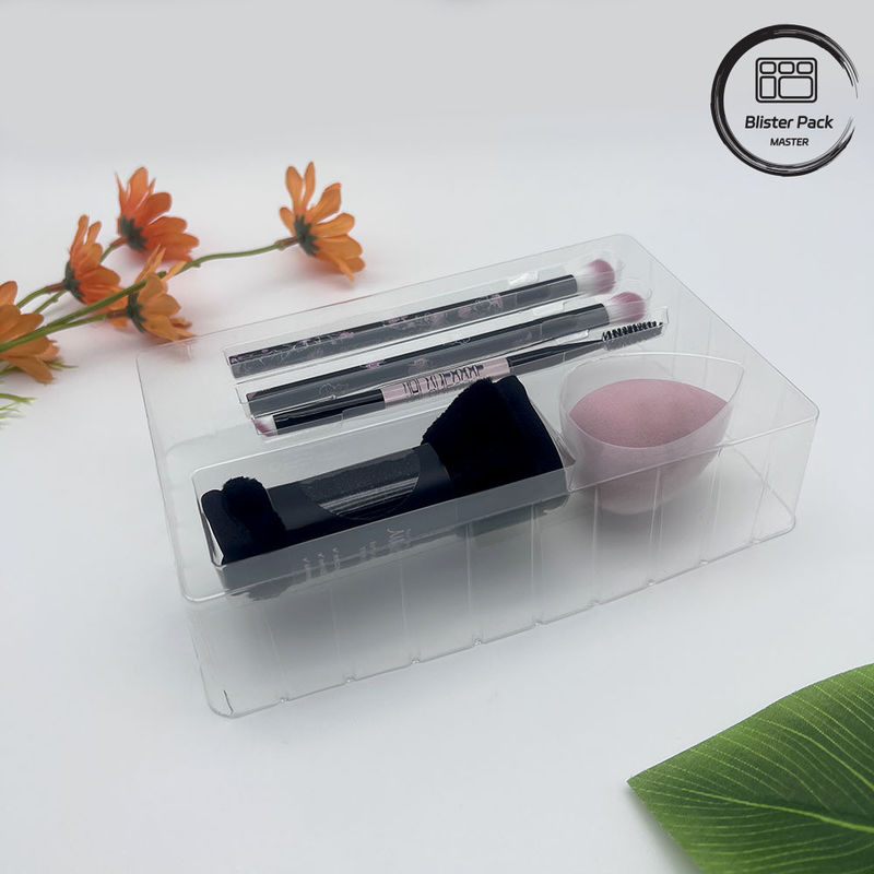 PP PVC PET plastique personnalisé Blister médical Packs MOQ bas pour les aliments médicaux et électroniques