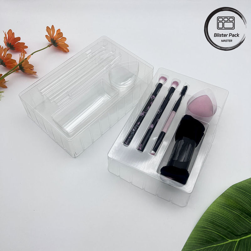 PP PVC PET plastique personnalisé Blister médical Packs MOQ bas pour les aliments médicaux et électroniques