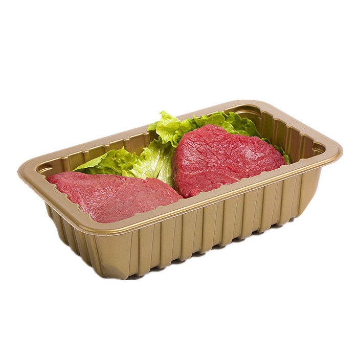 Plateau à ampoules en plastique jetable pour les emballages de viande fraîche et de fruits et légumes