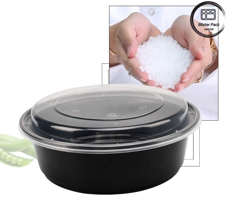 Containers jetables pour salade, exempts de BPA, étanches à diverses tailles 8 oz 12 oz 16 oz 24 oz 32 oz