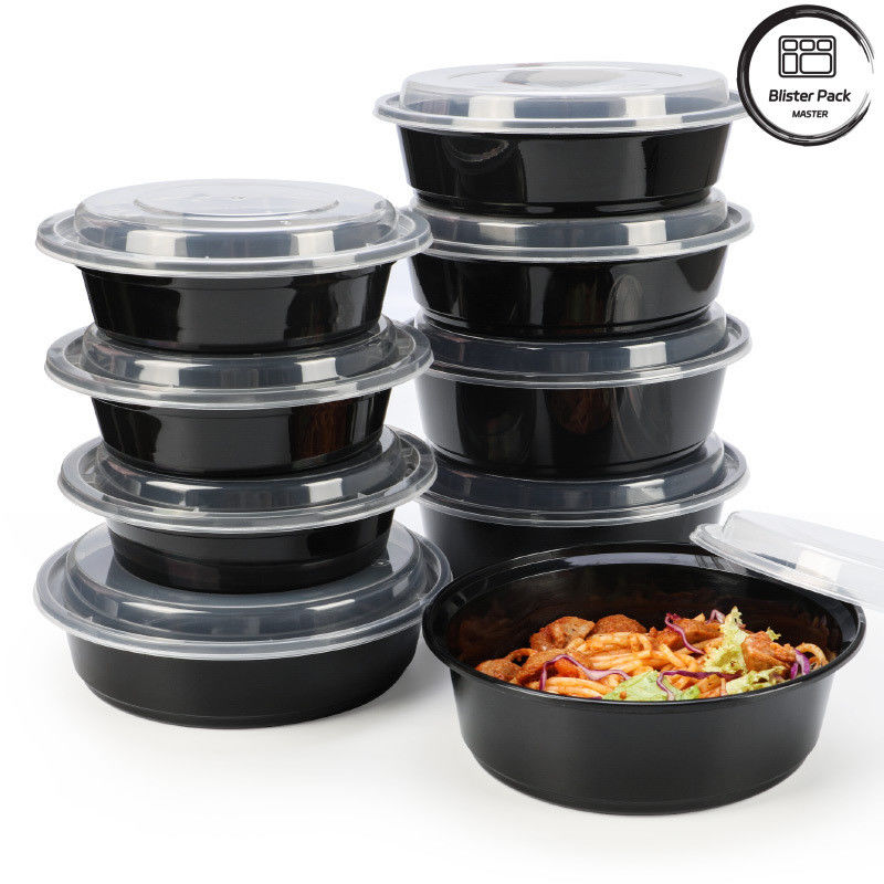 Containers jetables pour salade, exempts de BPA, étanches à diverses tailles 8 oz 12 oz 16 oz 24 oz 32 oz