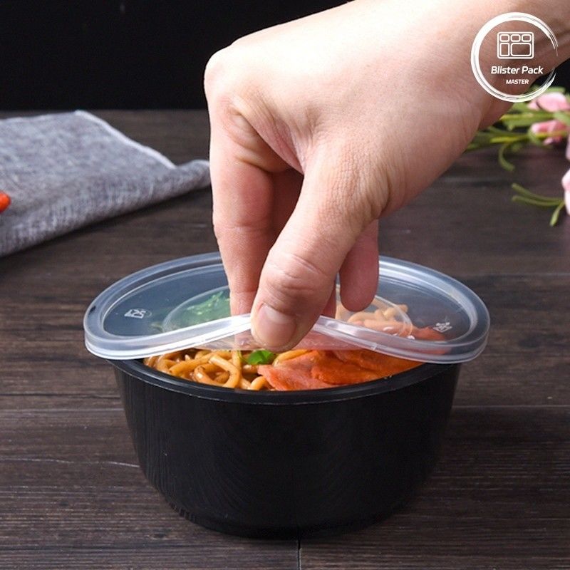 Containers jetables pour salade, exempts de BPA, étanches à diverses tailles 8 oz 12 oz 16 oz 24 oz 32 oz