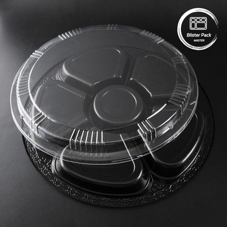 Emballage de nourriture ronde Sushi pour une expérience de restauration fraîche et pratique