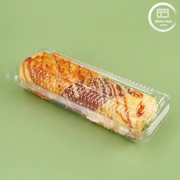 Contenant de fruits jetables transparents sur mesure - plateau en PET en plastique pour le stockage des produits frais
