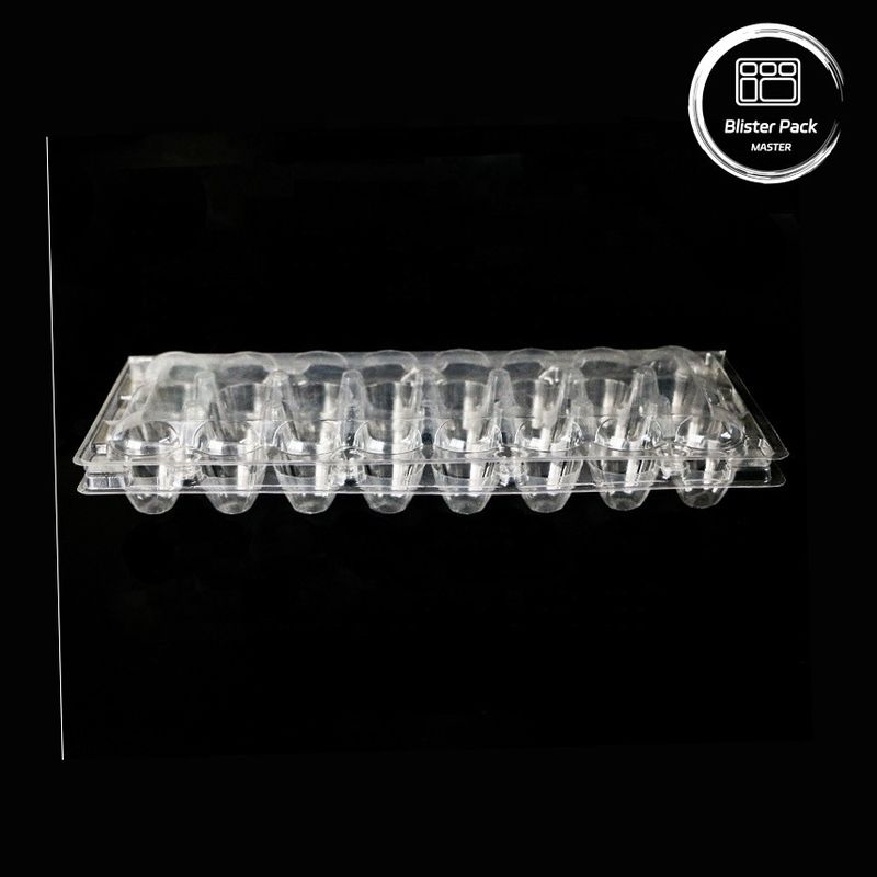 Boîte à œufs en plastique avec emballage sécurisé