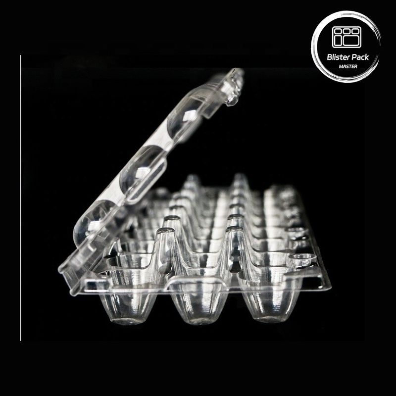 Boîte à œufs en plastique avec emballage sécurisé