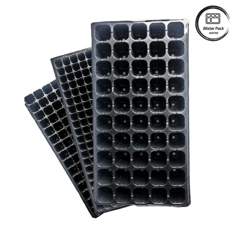 4 cm de profondeur 200 plateaux de semis en polystyrène cavité directement de l'usine pour une germination efficace des graines
