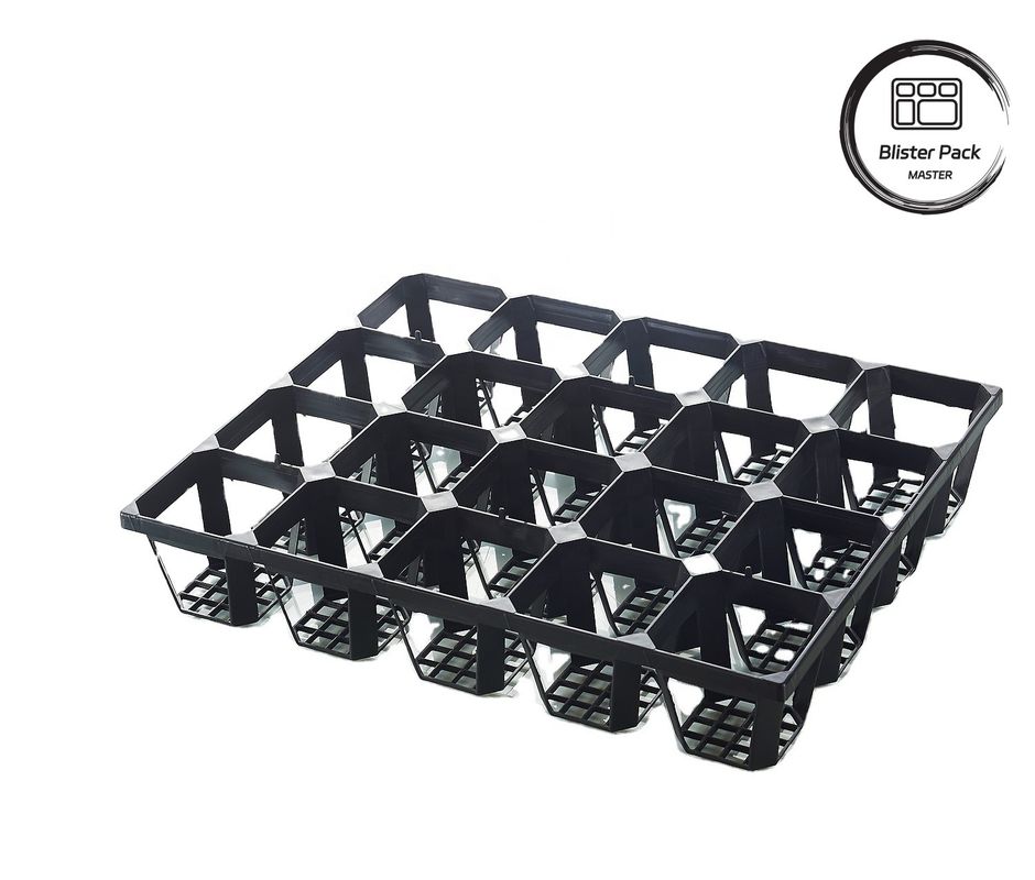 Plateaux de semis en plastique de plusieurs tailles 6, 12, 20, 24, 40 cellules Durables pour le jardinage