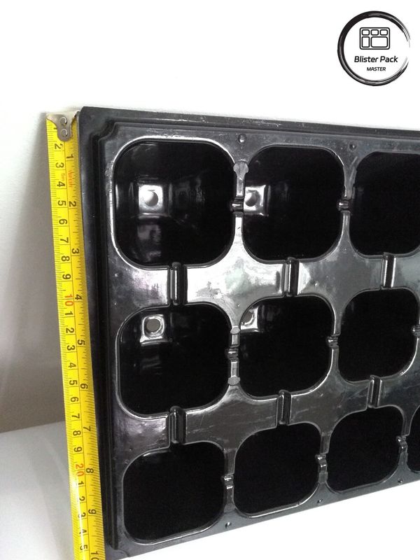 Plateau de semis en plastique pour les plantes de pépinière disponible en 32, 50, 72, 128, 200 trous
