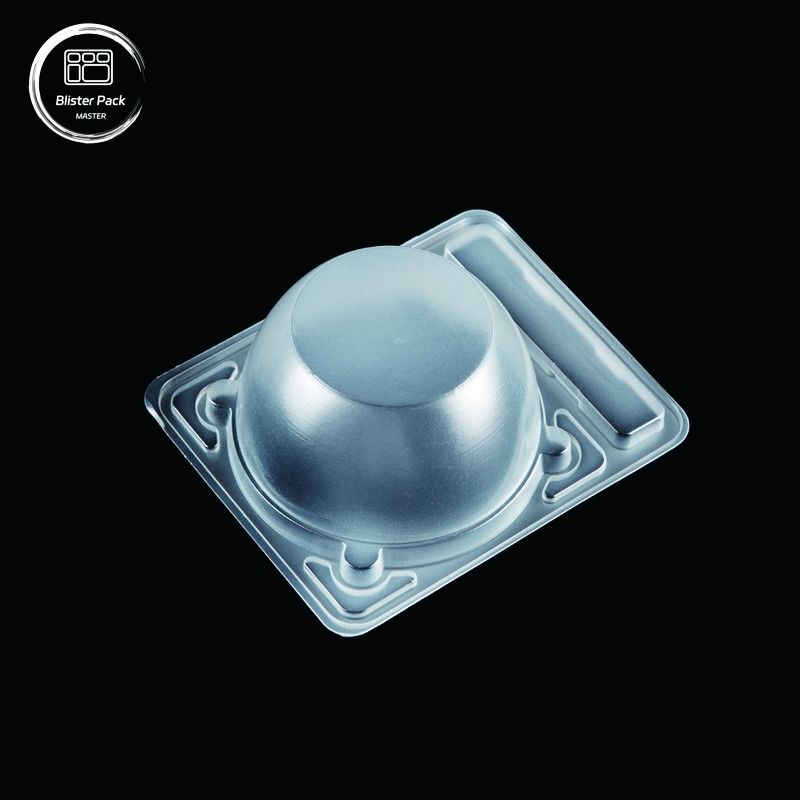Plateau de congélation alimentaire en PP avec séparateur, emballage en plastique pour le mochi, la crème glacée, les boulettes de riz, la soupe, les boulettes et les collations