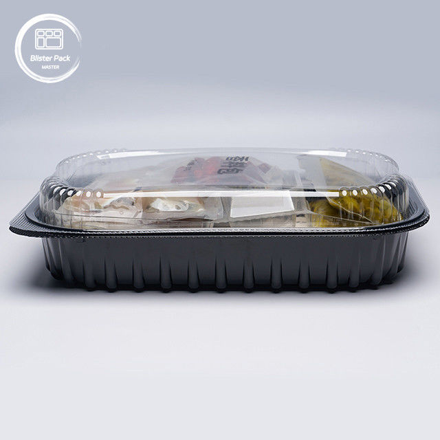 Boîte à gâteaux en rouleau suisse en PET transparent personnalisée pour les desserts de qualité alimentaire et les emballages cadeaux