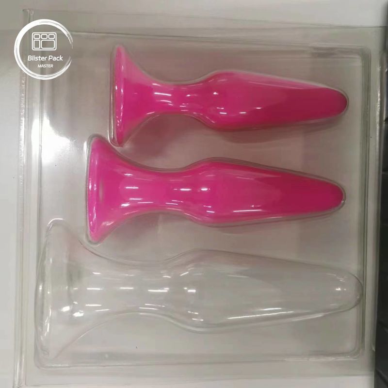 Boîte à ampoules écologique PS PET pour produits pour adultes, stockage et emballage de jouets Aldult