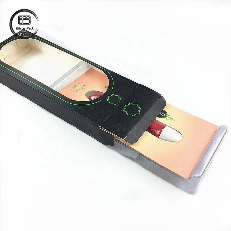 Vibrateur jetable transparent Emballage de produits pour adultes, plateau en plastique pour les produits pour adultes