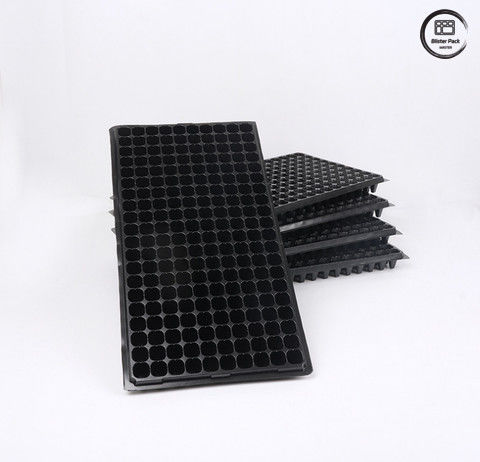 Plateau de semis en plastique épaissi, 21/32/50/72 Plateau de démarrage de germination cellulaire pour semis