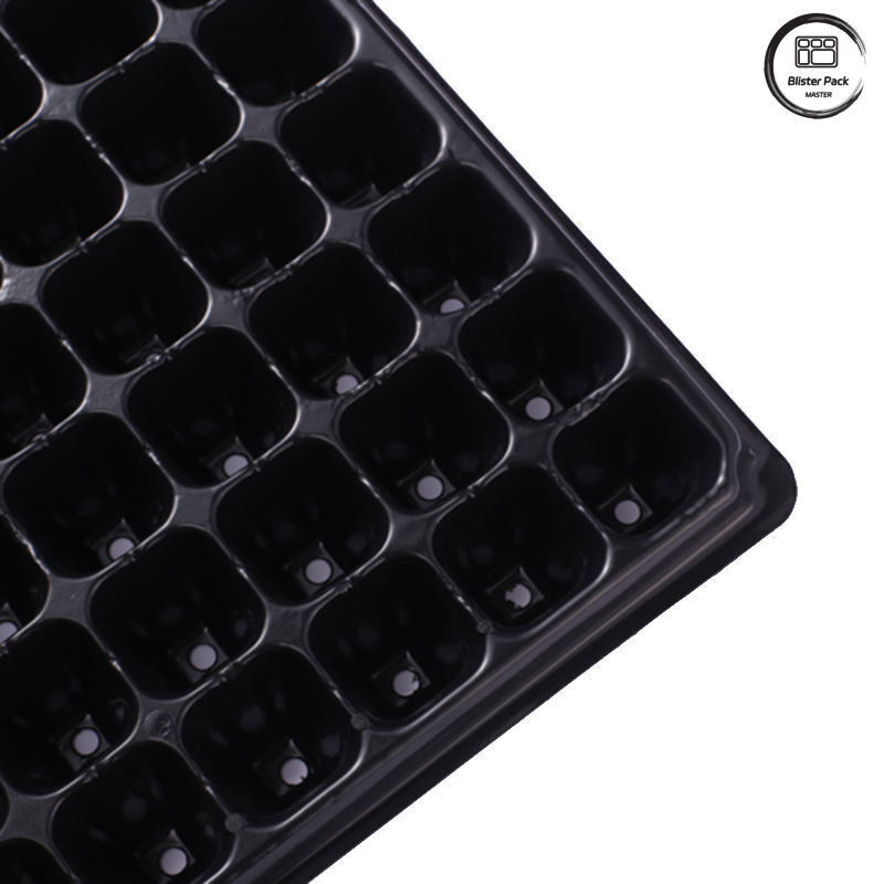 Plateaux de semences à 50 cellules pour la propagation des plantes, plateaux de départ en plastique durable pour les semis de pépinière
