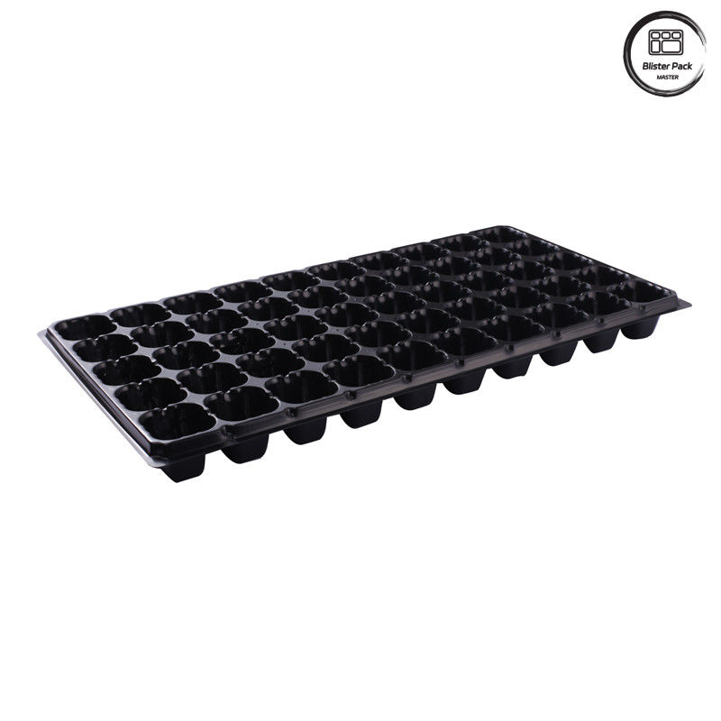 Plateaux de semences à 50 cellules pour la propagation des plantes, plateaux de départ en plastique durable pour les semis de pépinière