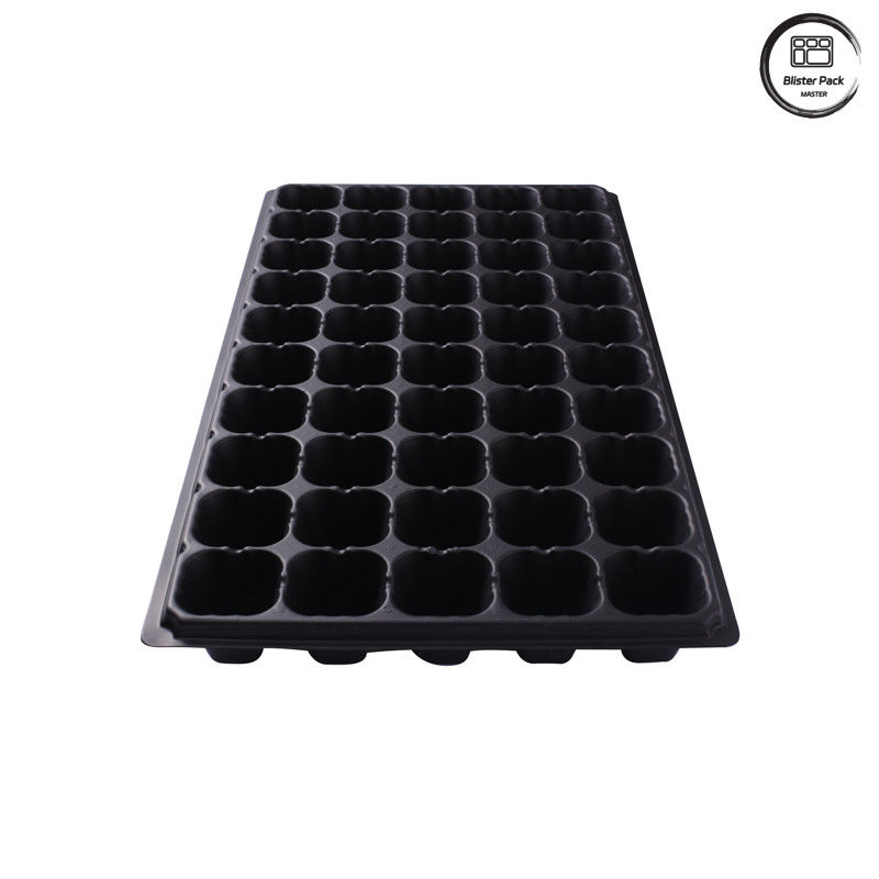 Plateaux de semences à 50 cellules pour la propagation des plantes, plateaux de départ en plastique durable pour les semis de pépinière