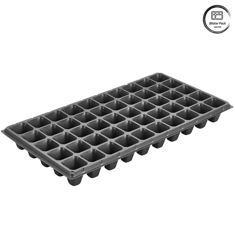 50 plateaux de semis cellulaires pour les plantations de pépinières et de jardins, plateaux de semis en plastique durable