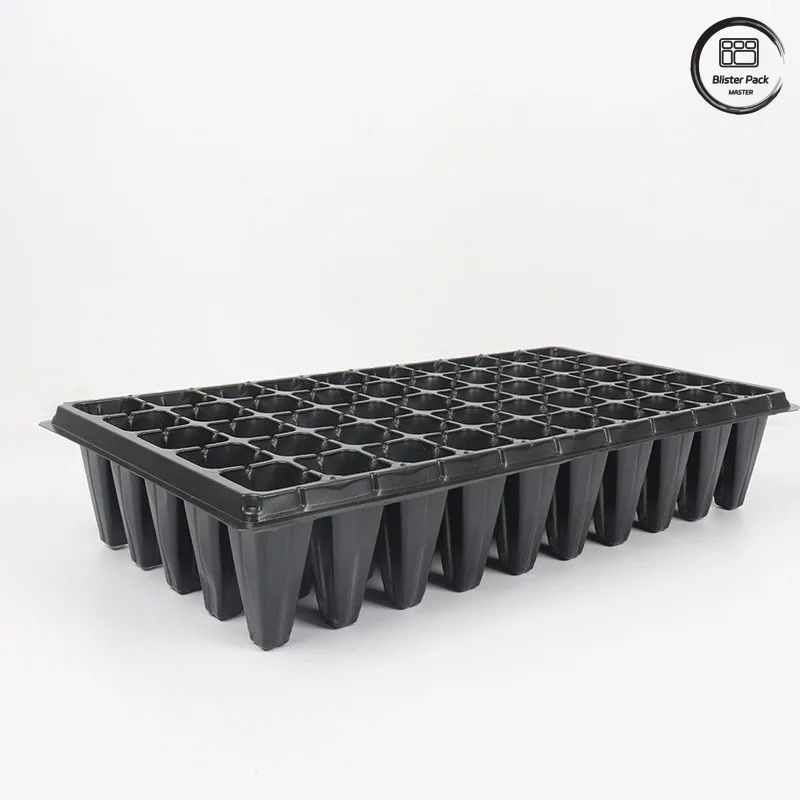 50 plateaux de semis cellulaires pour les plantations de pépinières et de jardins, plateaux de semis en plastique durable